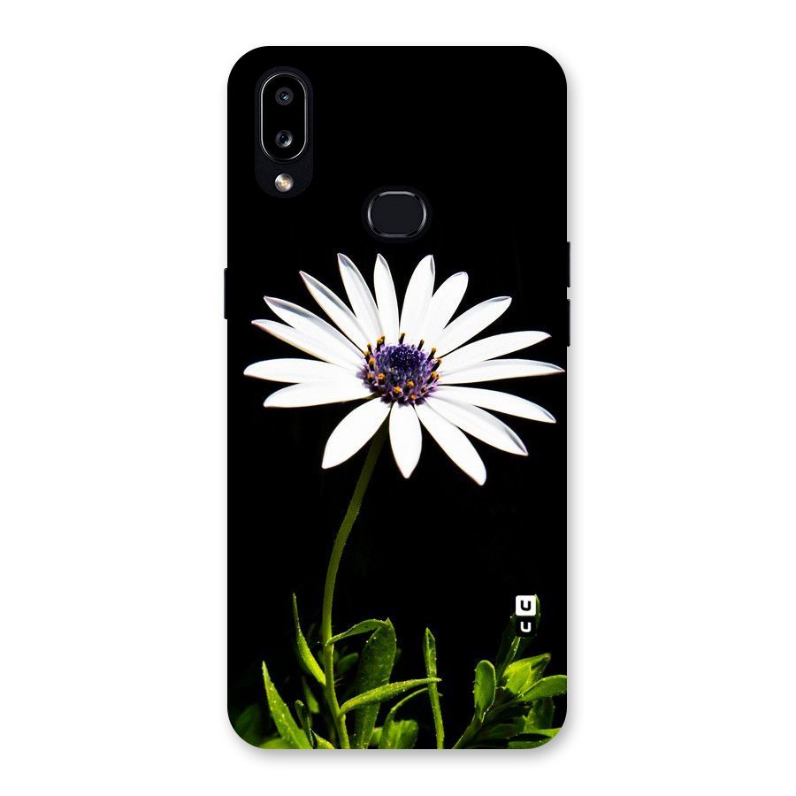 Flower White Spring Back Case for Galaxy A10s