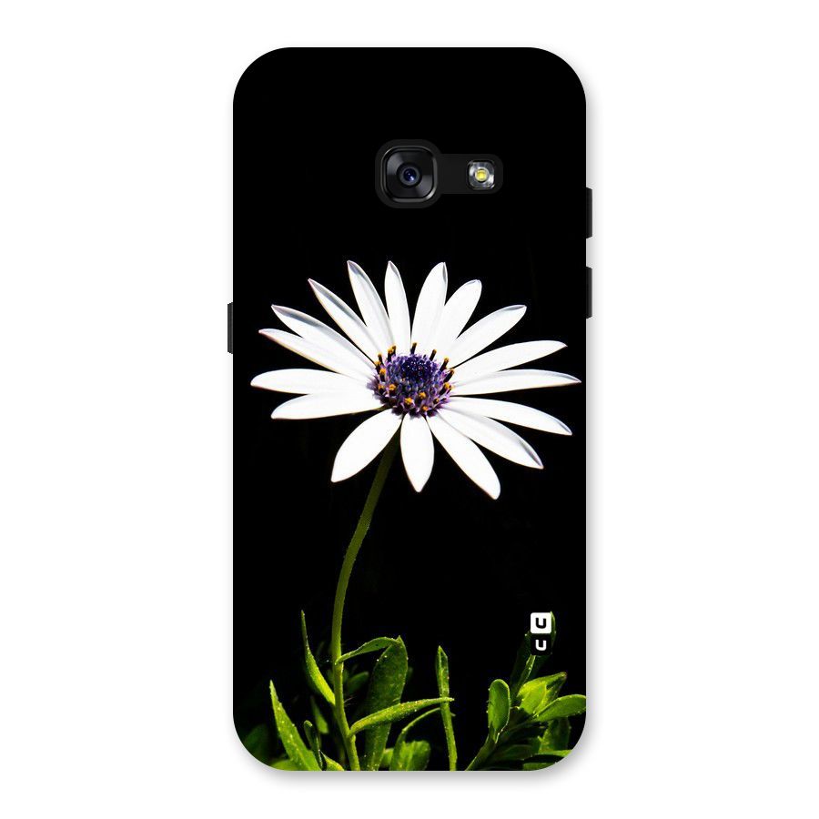 Flower White Spring Back Case for Galaxy A3 (2017)