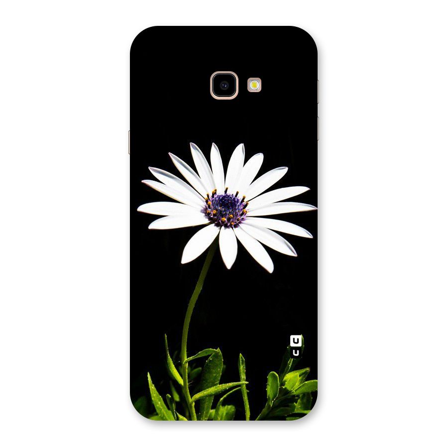 Flower White Spring Back Case for Galaxy J4 Plus
