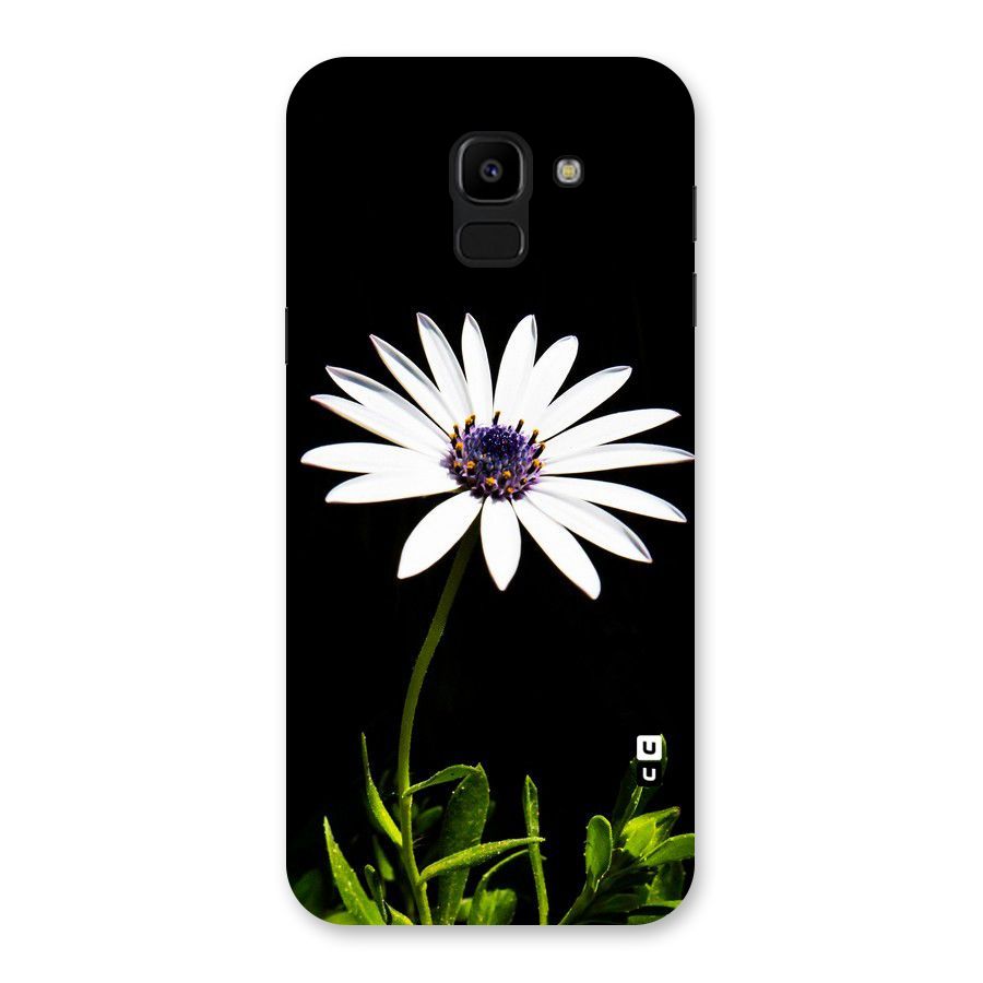 Flower White Spring Back Case for Galaxy J6