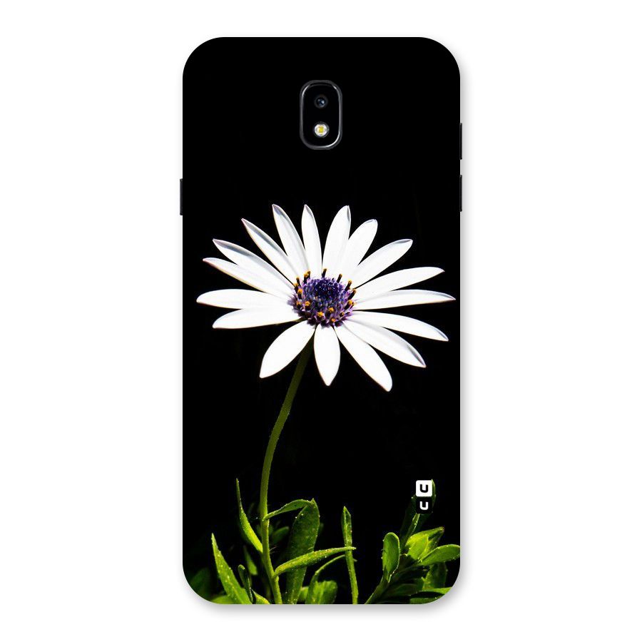 Flower White Spring Back Case for Galaxy J7 Pro