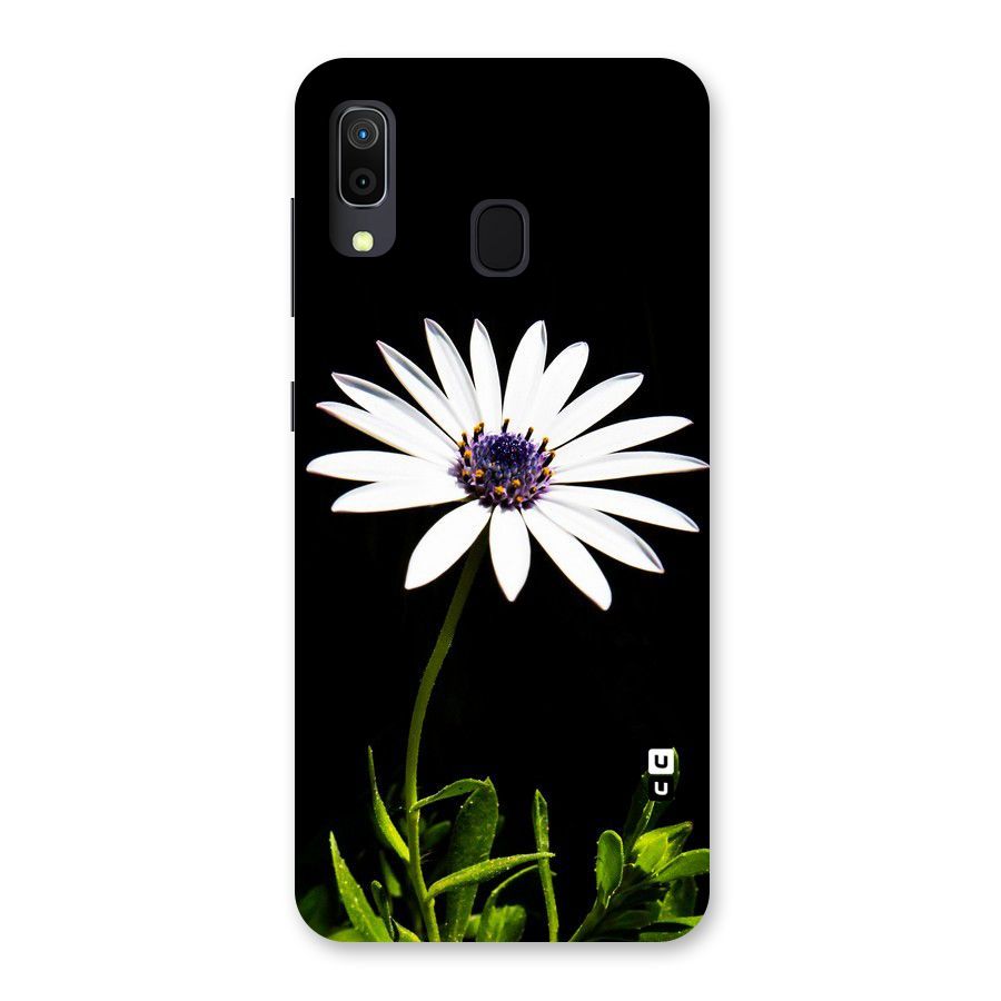 Flower White Spring Back Case for Galaxy M10s