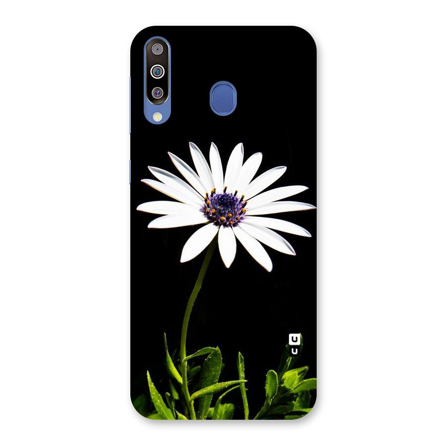 Flower White Spring Back Case for Galaxy M30