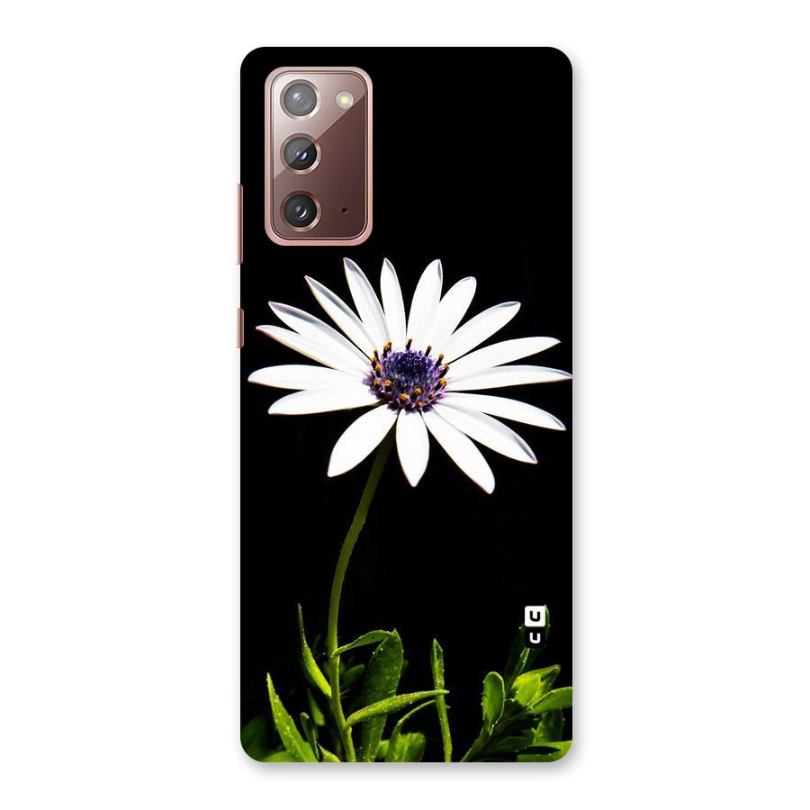 Flower White Spring Back Case for Galaxy Note 20