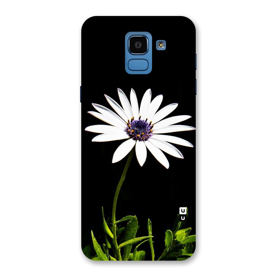 Flower White Spring Back Case for Galaxy On6