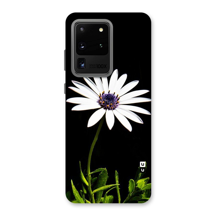 Flower White Spring Back Case for Galaxy S20 Ultra