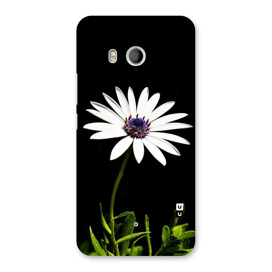 Flower White Spring Back Case for HTC U11