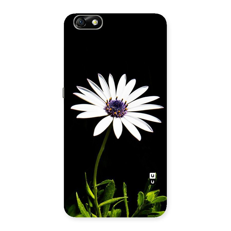 Flower White Spring Back Case for Honor 4X
