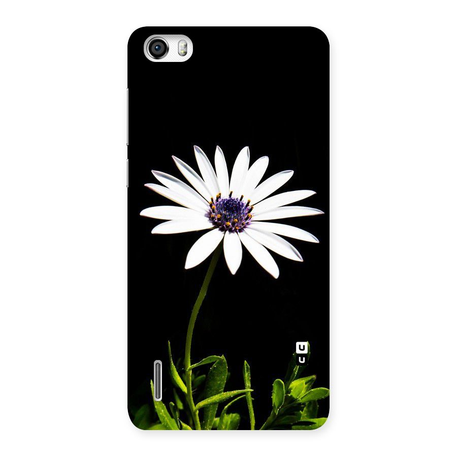Flower White Spring Back Case for Honor 6