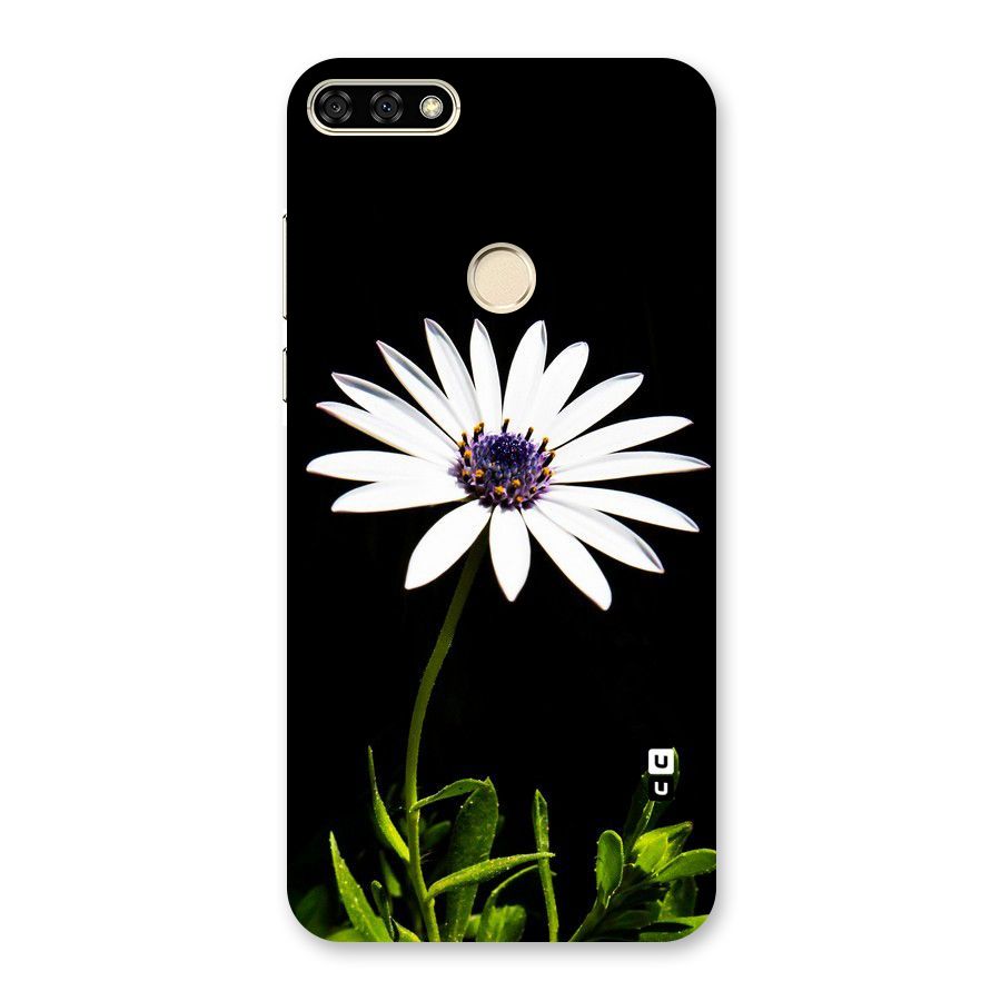 Flower White Spring Back Case for Honor 7A