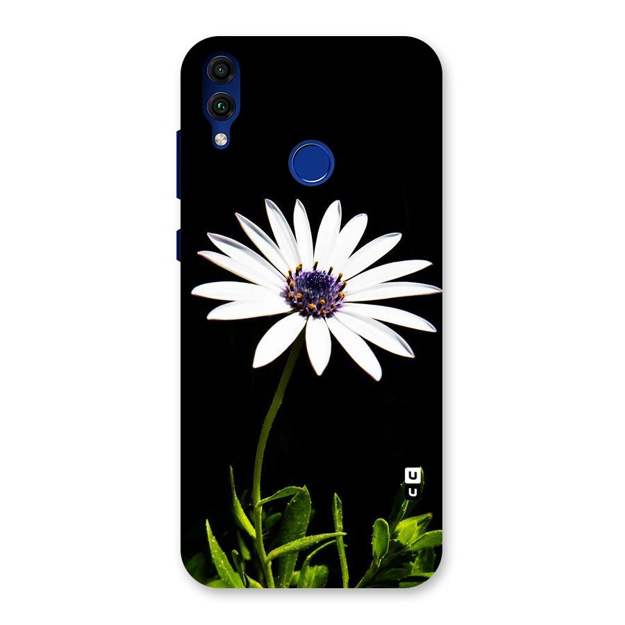 Flower White Spring Back Case for Honor 8C