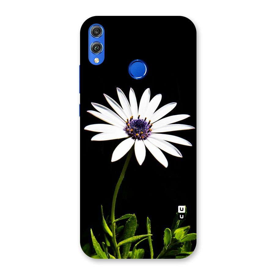 Flower White Spring Back Case for Honor 8X