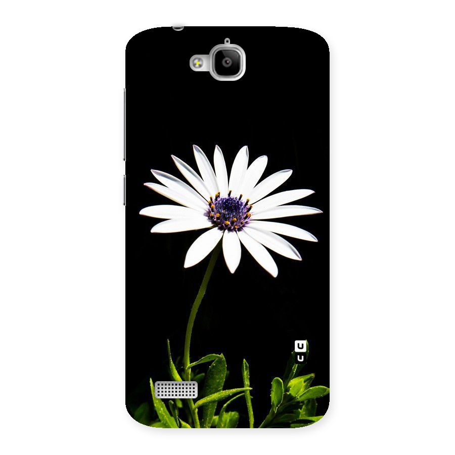 Flower White Spring Back Case for Honor Holly