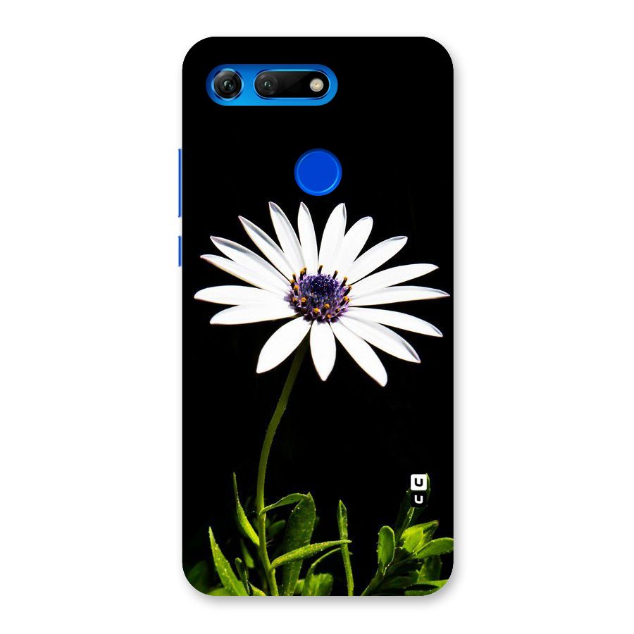 Flower White Spring Back Case for Honor View 20