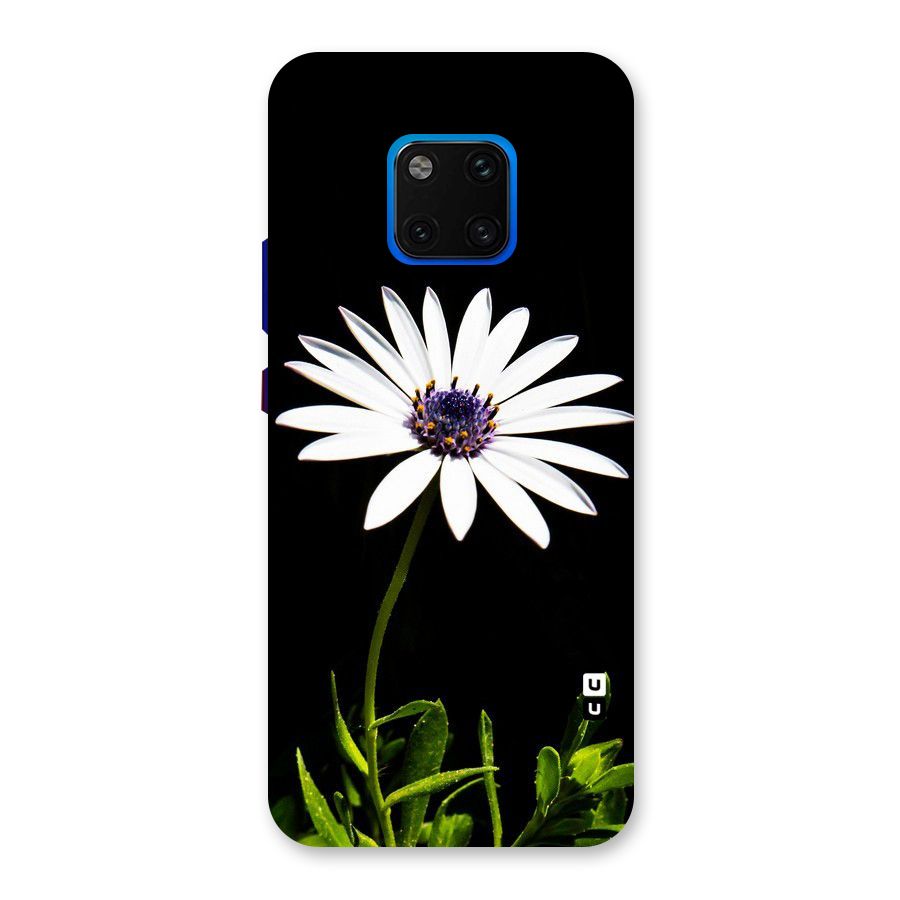 Flower White Spring Back Case for Huawei Mate 20 Pro