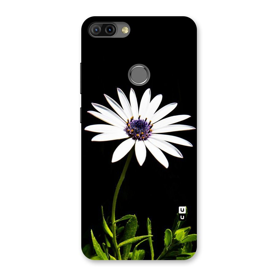 Flower White Spring Back Case for Infinix Hot 6 Pro