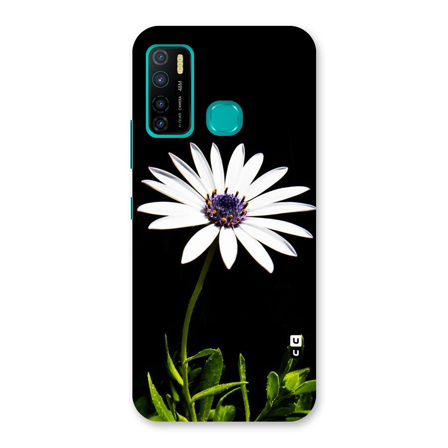 Flower White Spring Back Case for Infinix Hot 9 Pro