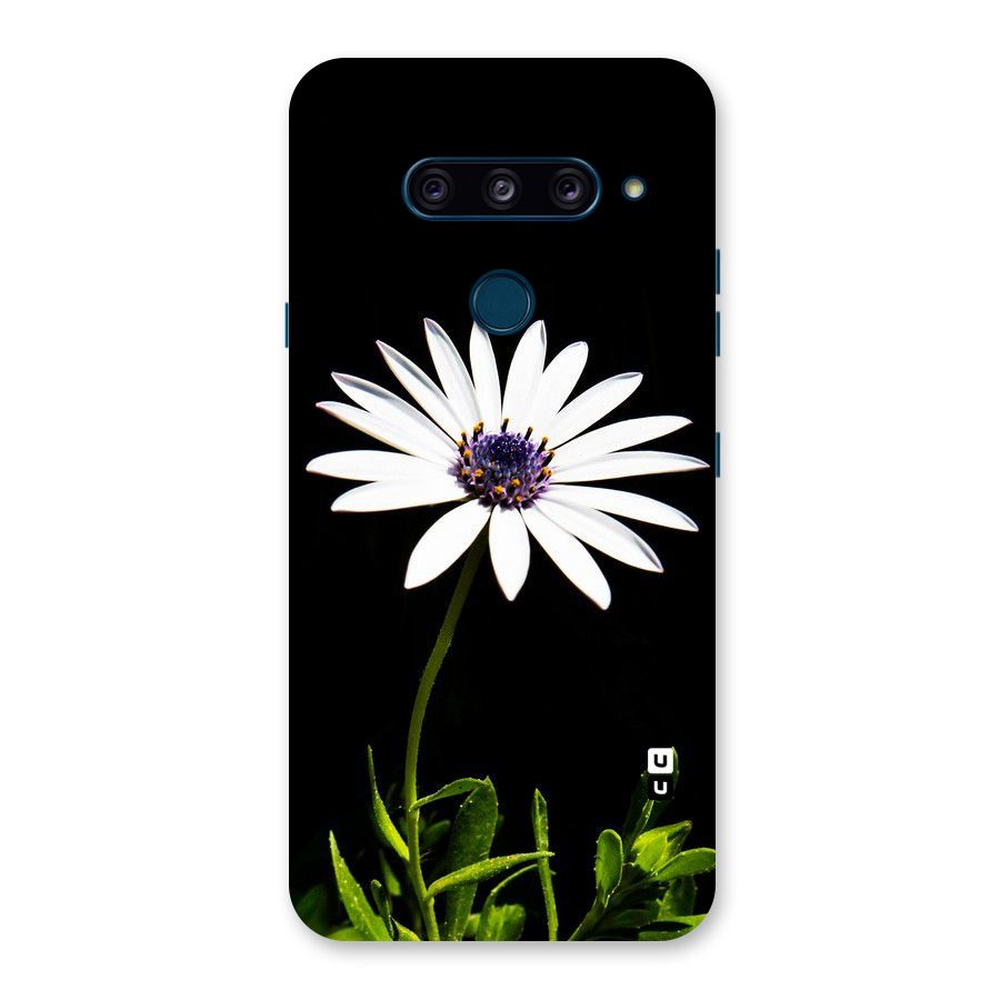 Flower White Spring Back Case for LG  V40 ThinQ