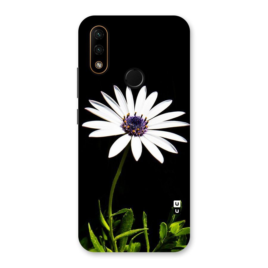 Flower White Spring Back Case for Lenovo A6 Note