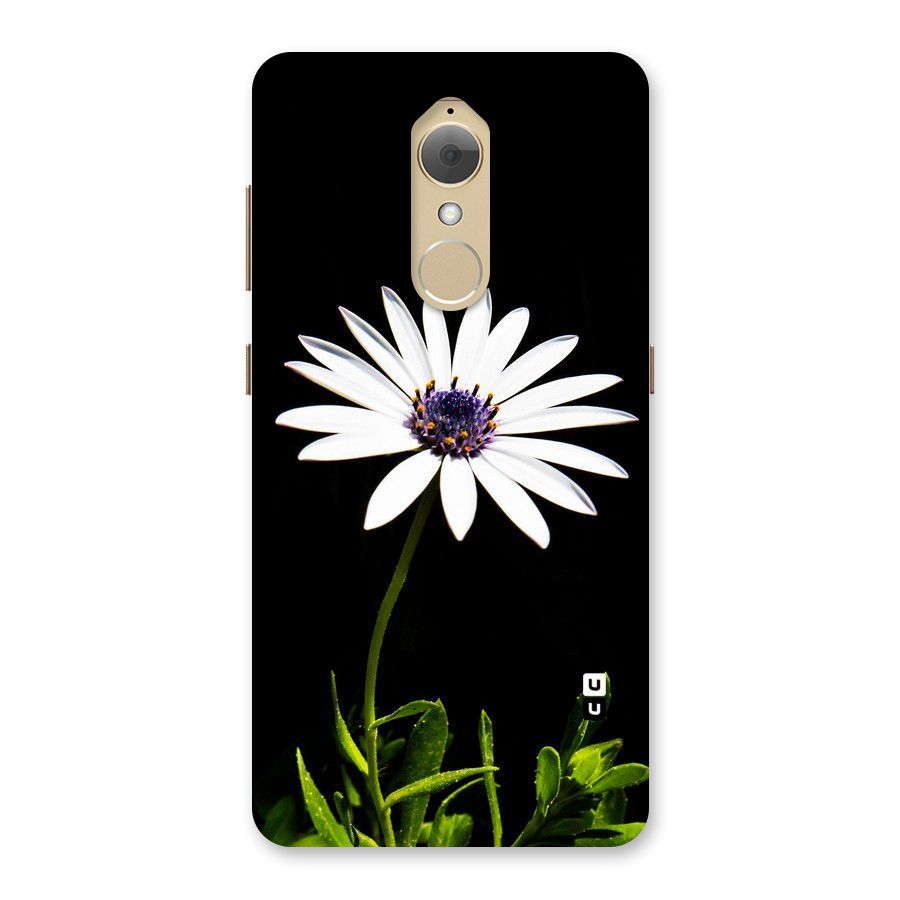 Flower White Spring Back Case for Lenovo K8