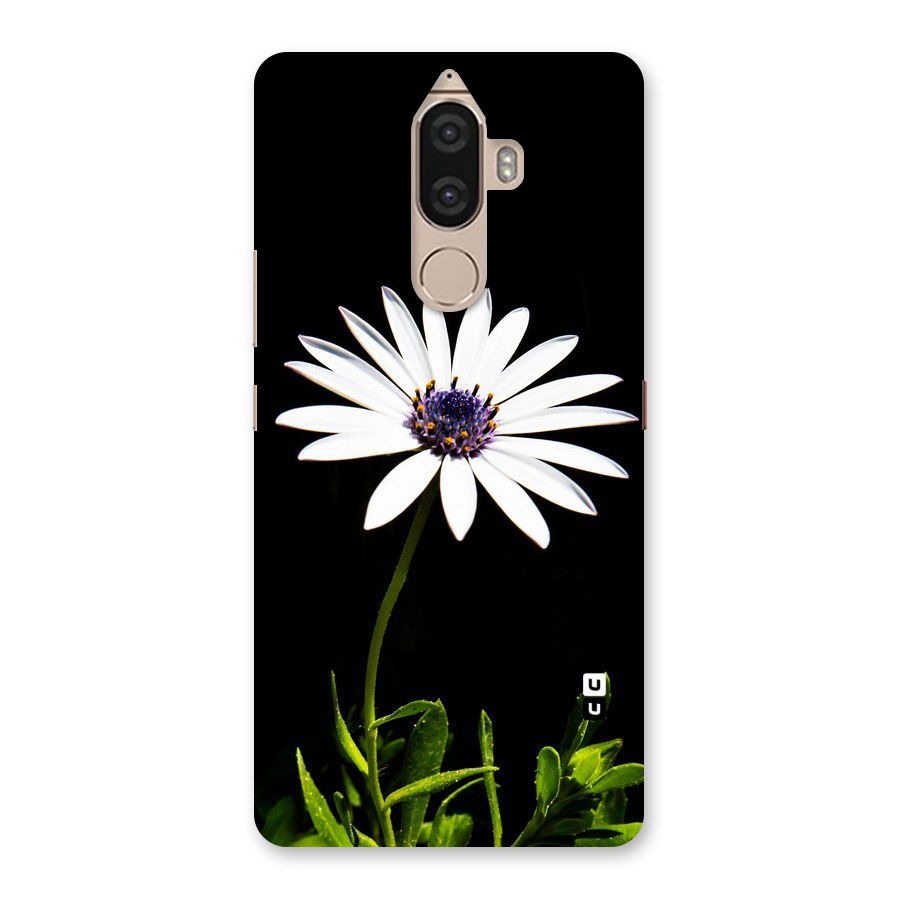 Flower White Spring Back Case for Lenovo K8 Note