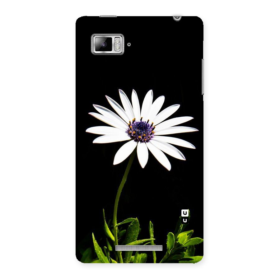 Flower White Spring Back Case for Lenovo Vibe Z K910