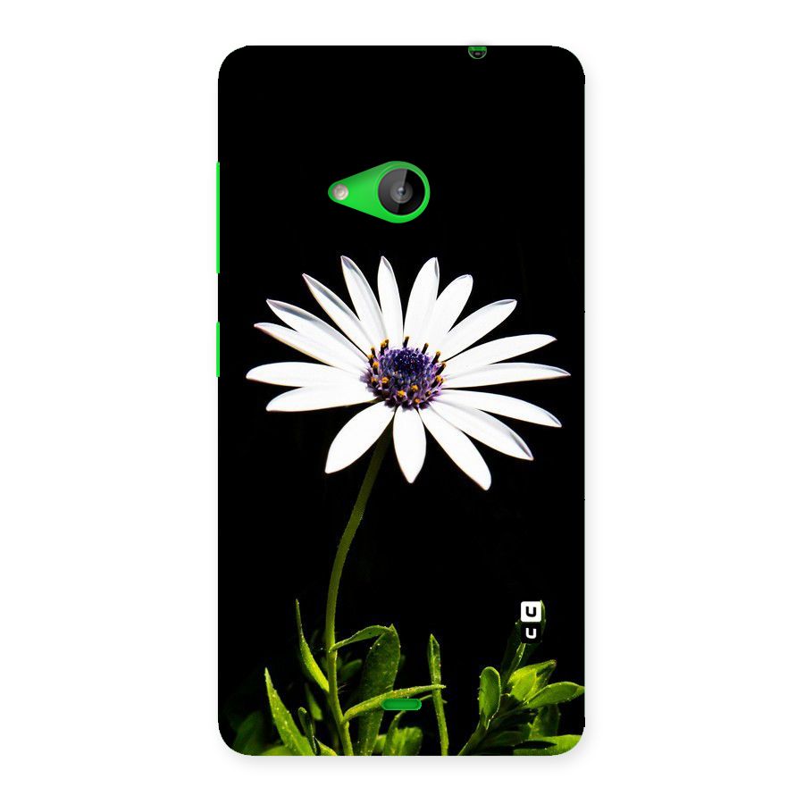 Flower White Spring Back Case for Lumia 535