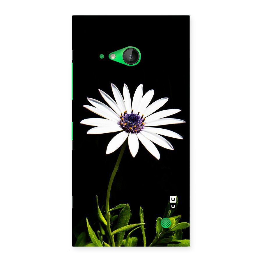 Flower White Spring Back Case for Lumia 730