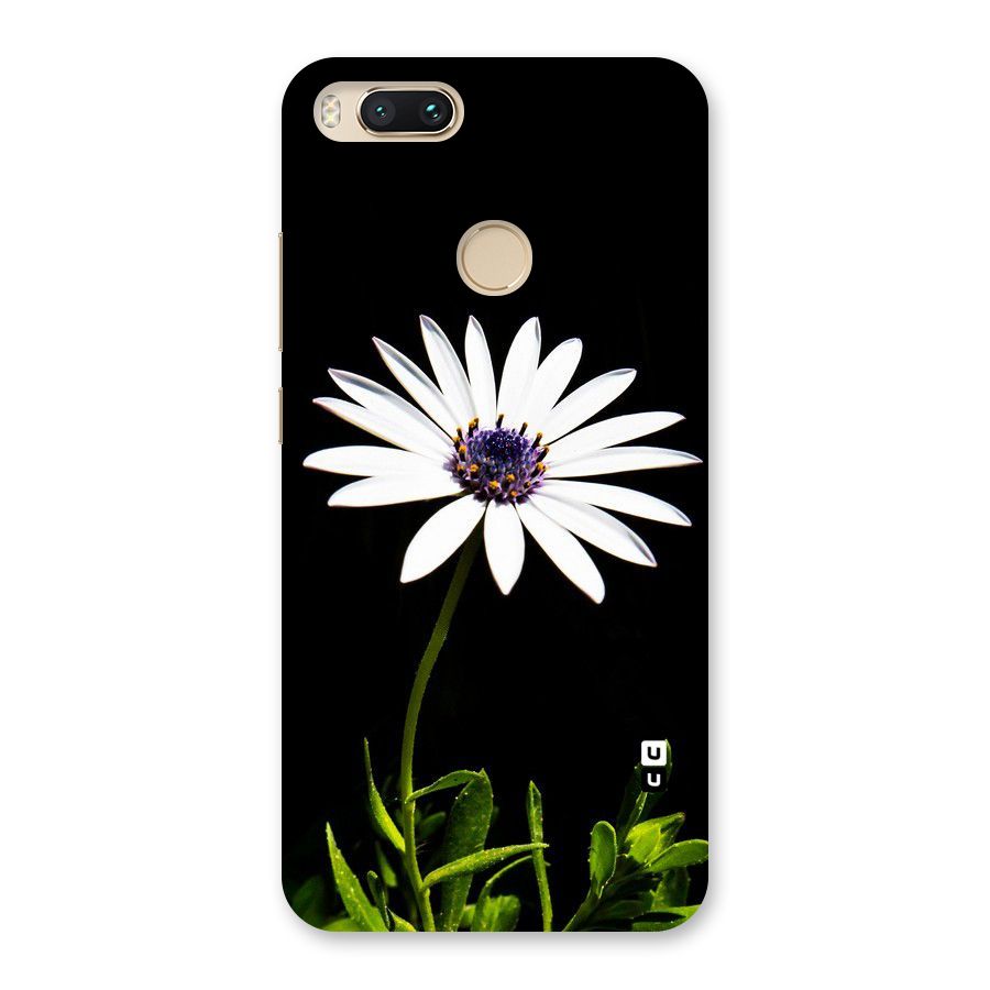 Flower White Spring Back Case for Mi A1