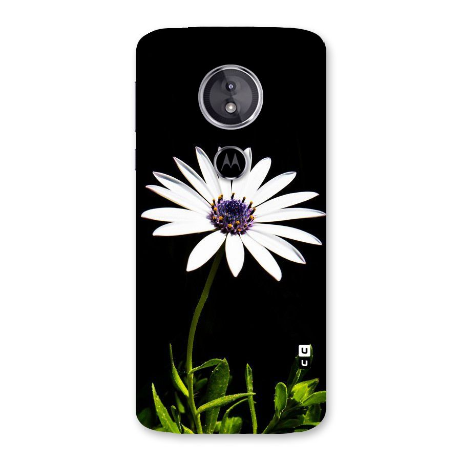 Flower White Spring Back Case for Moto E5