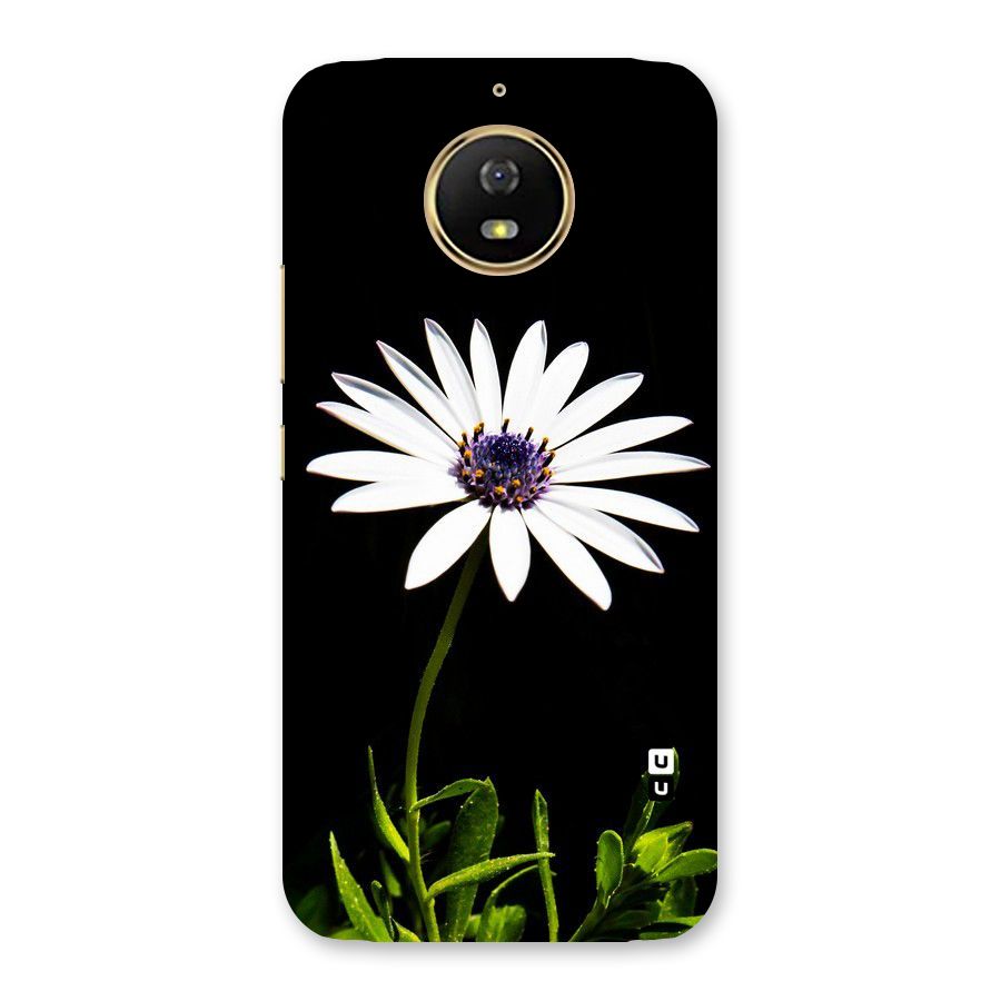 Flower White Spring Back Case for Moto G5s