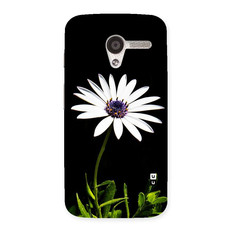 Flower White Spring Back Case for Moto X