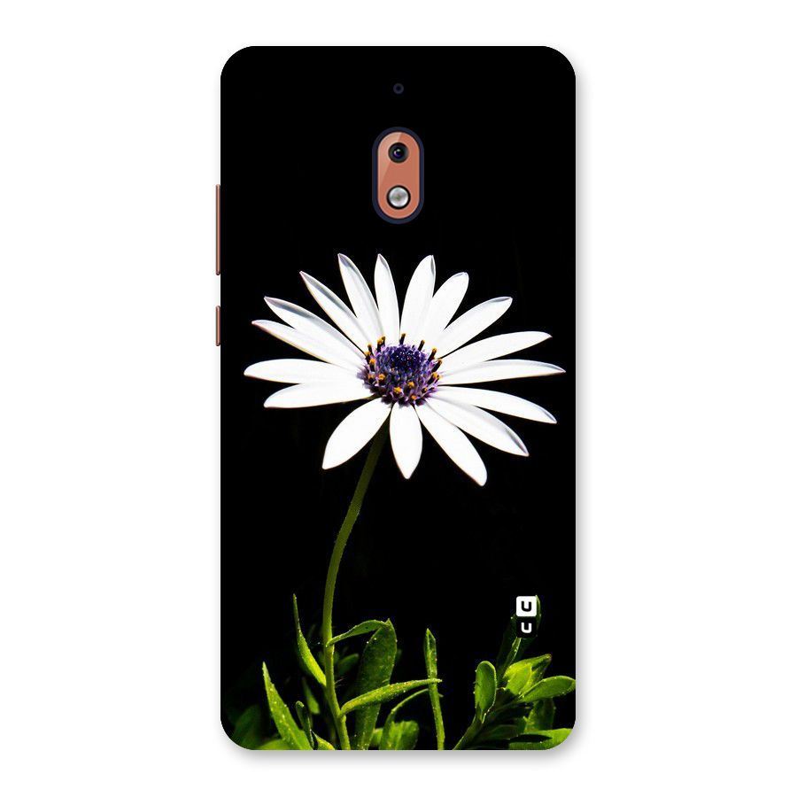 Flower White Spring Back Case for Nokia 2.1