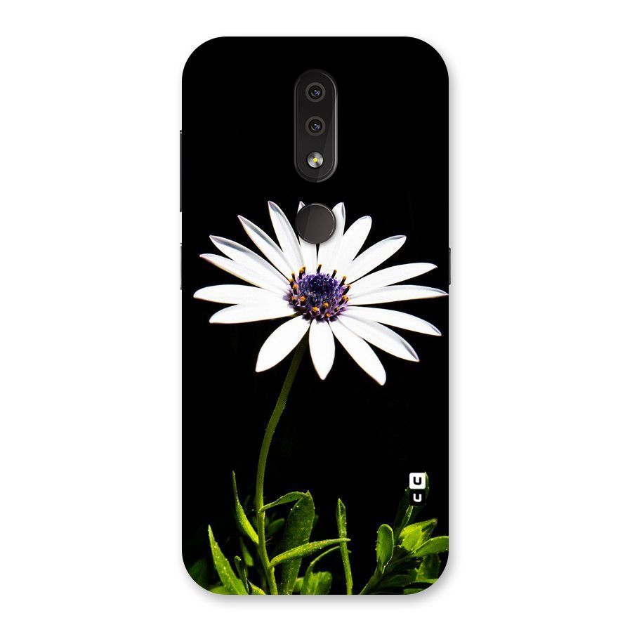 Flower White Spring Back Case for Nokia 4.2