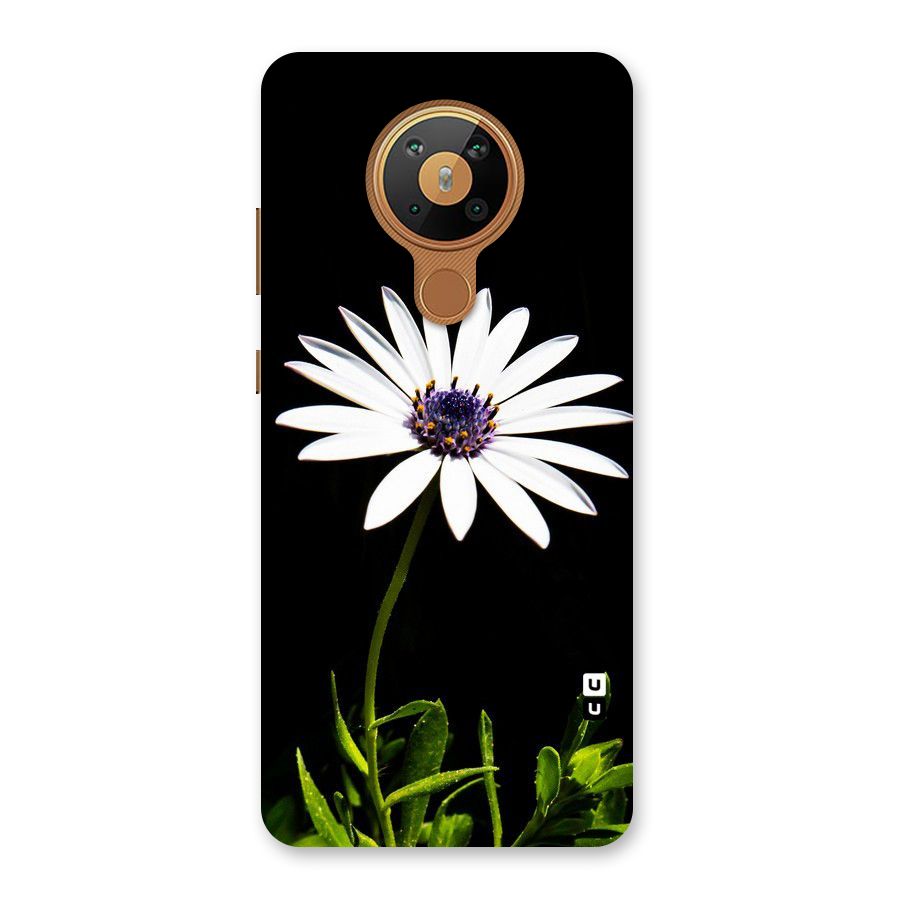 Flower White Spring Back Case for Nokia 5.3