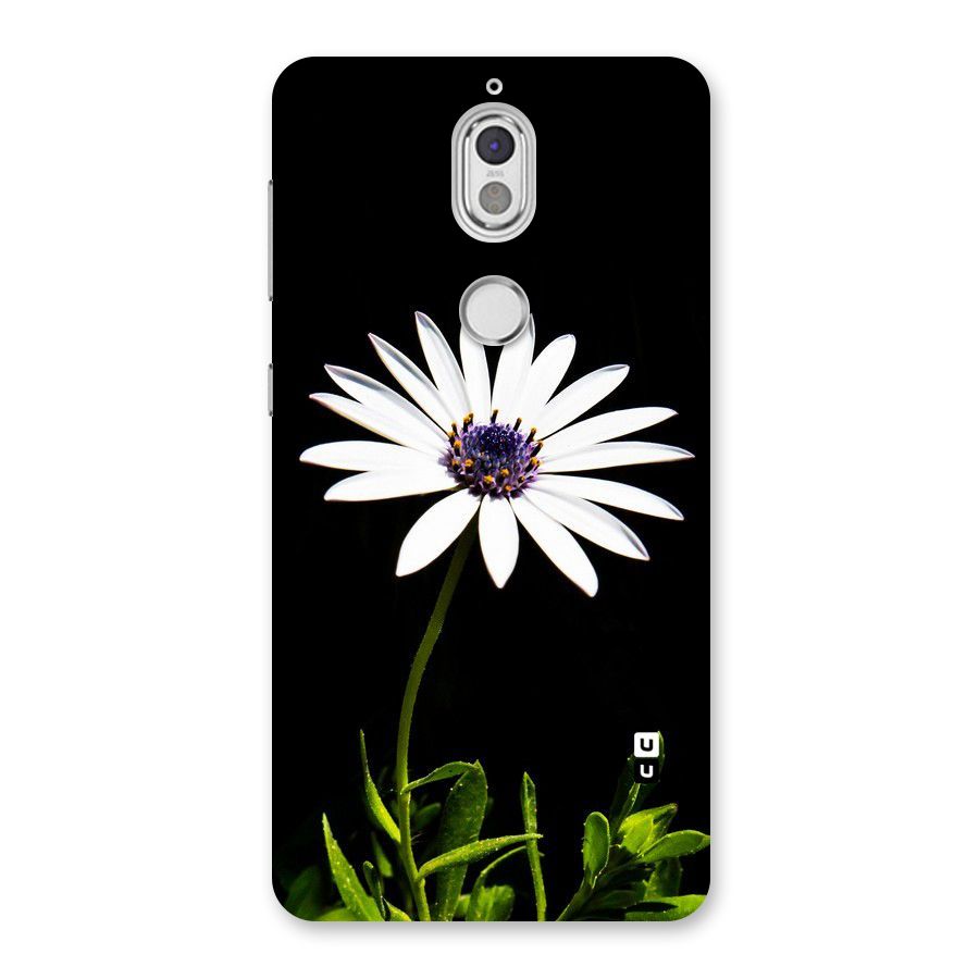 Flower White Spring Back Case for Nokia 7