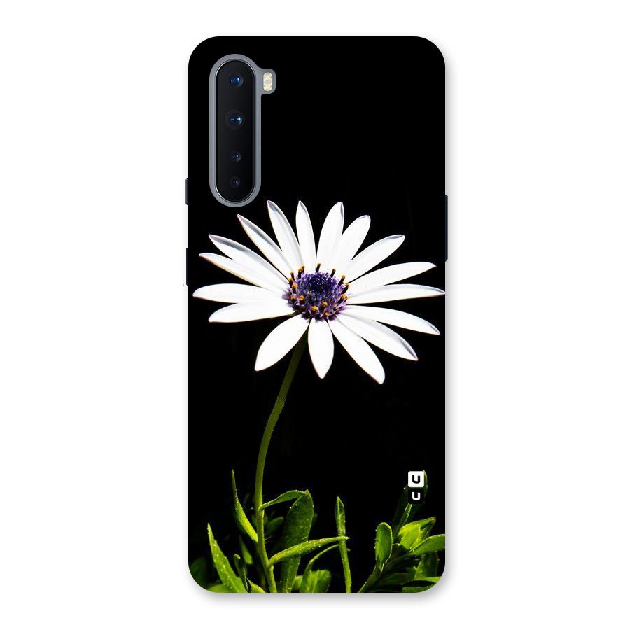 Flower White Spring Back Case for OnePlus Nord