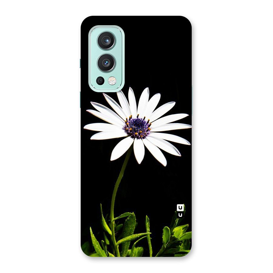 Flower White Spring Back Case for OnePlus Nord 2 5G
