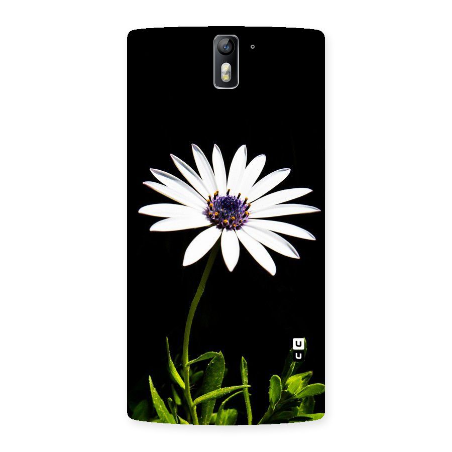 Flower White Spring Back Case for One Plus One