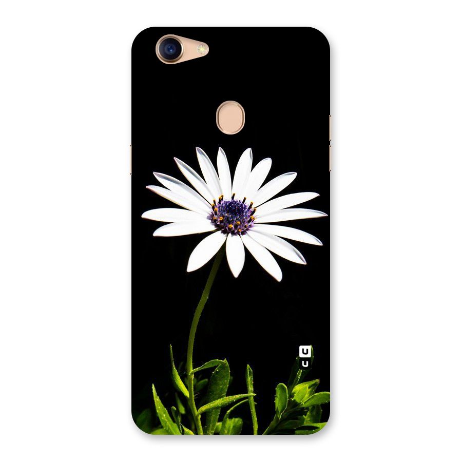 Flower White Spring Back Case for Oppo F5 Youth