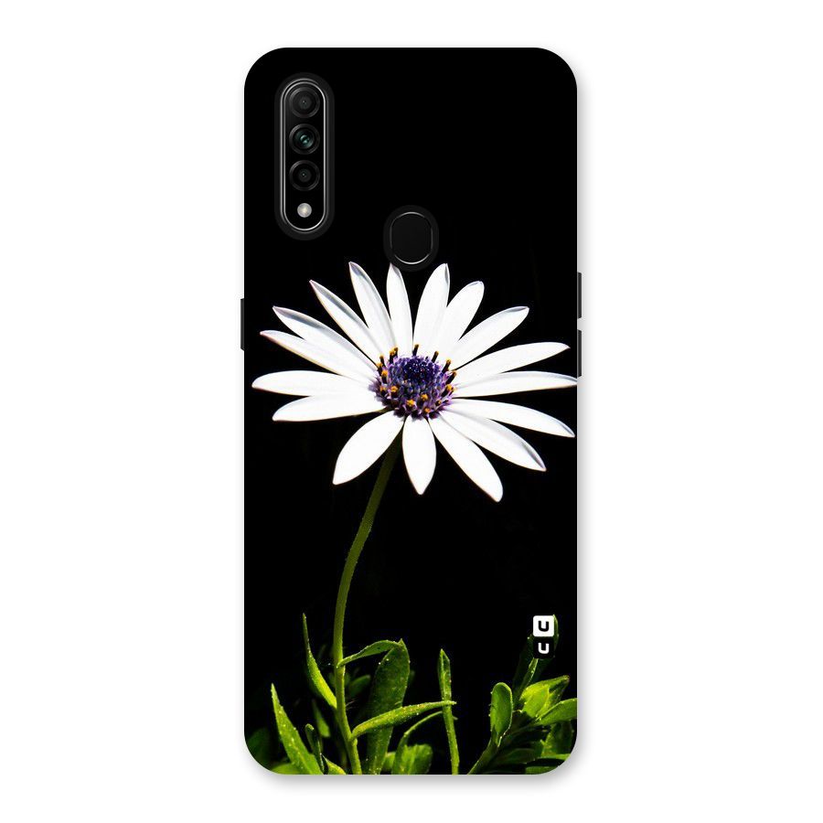 Flower White Spring Back Case for Oppo A31
