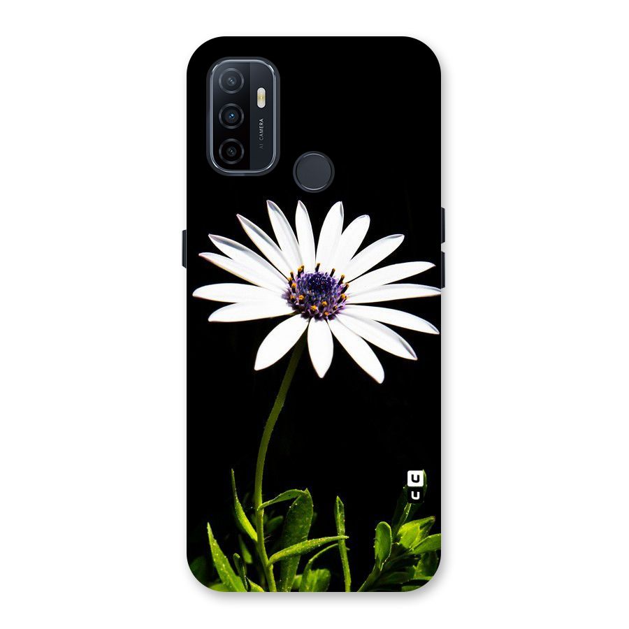 Flower White Spring Back Case for Oppo A32
