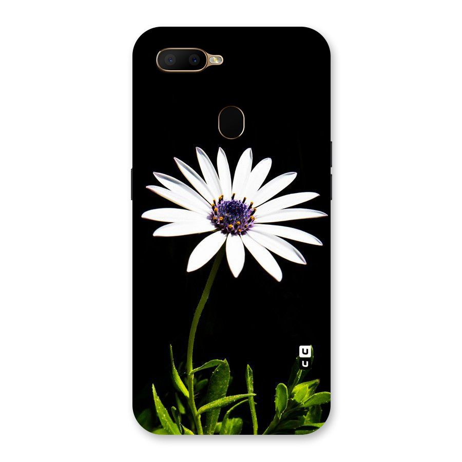 Flower White Spring Back Case for Oppo A5s