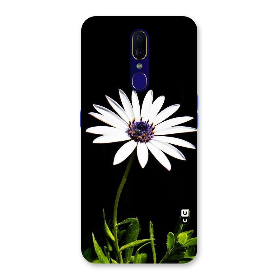 Flower White Spring Back Case for Oppo F11