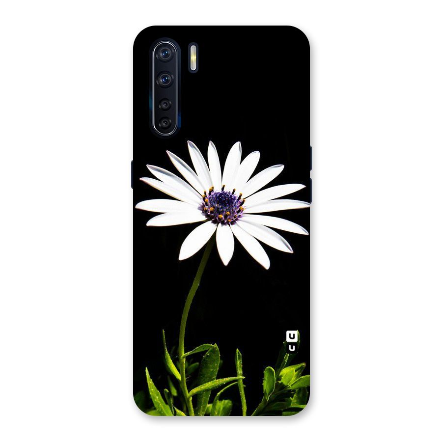 Flower White Spring Back Case for Oppo F15