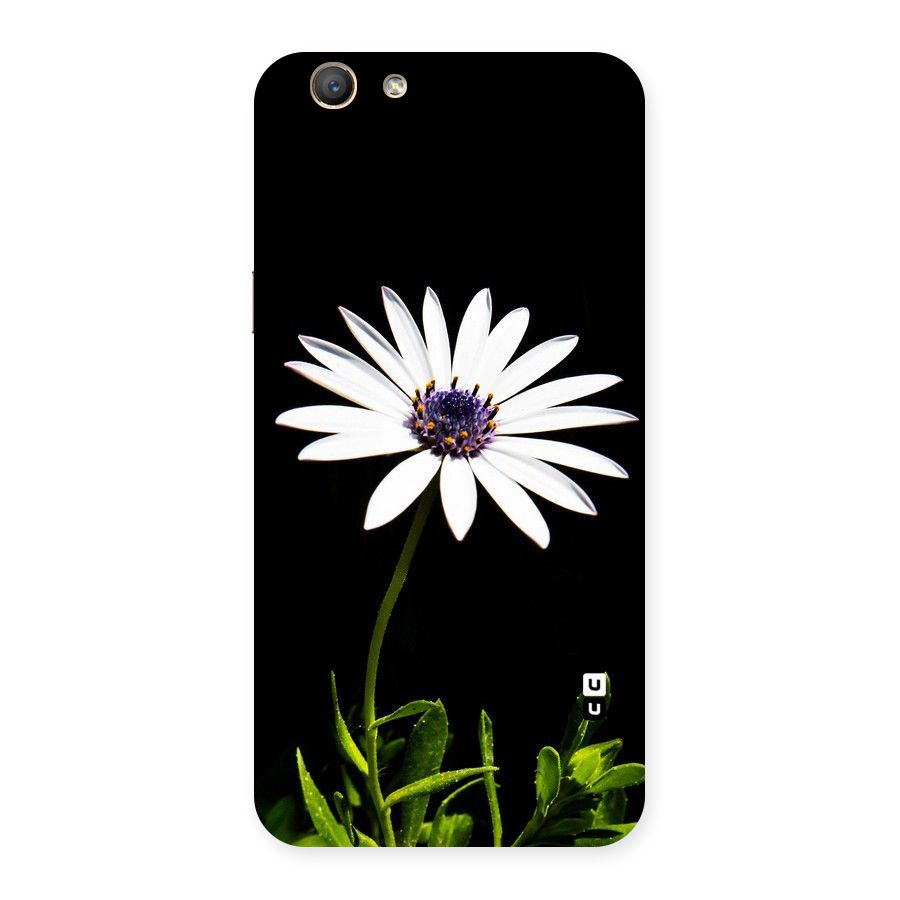 Flower White Spring Back Case for Oppo F1s