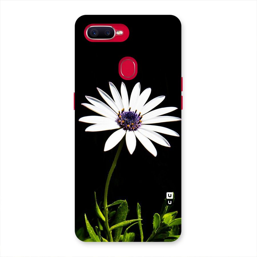 Flower White Spring Back Case for Oppo F9 Pro