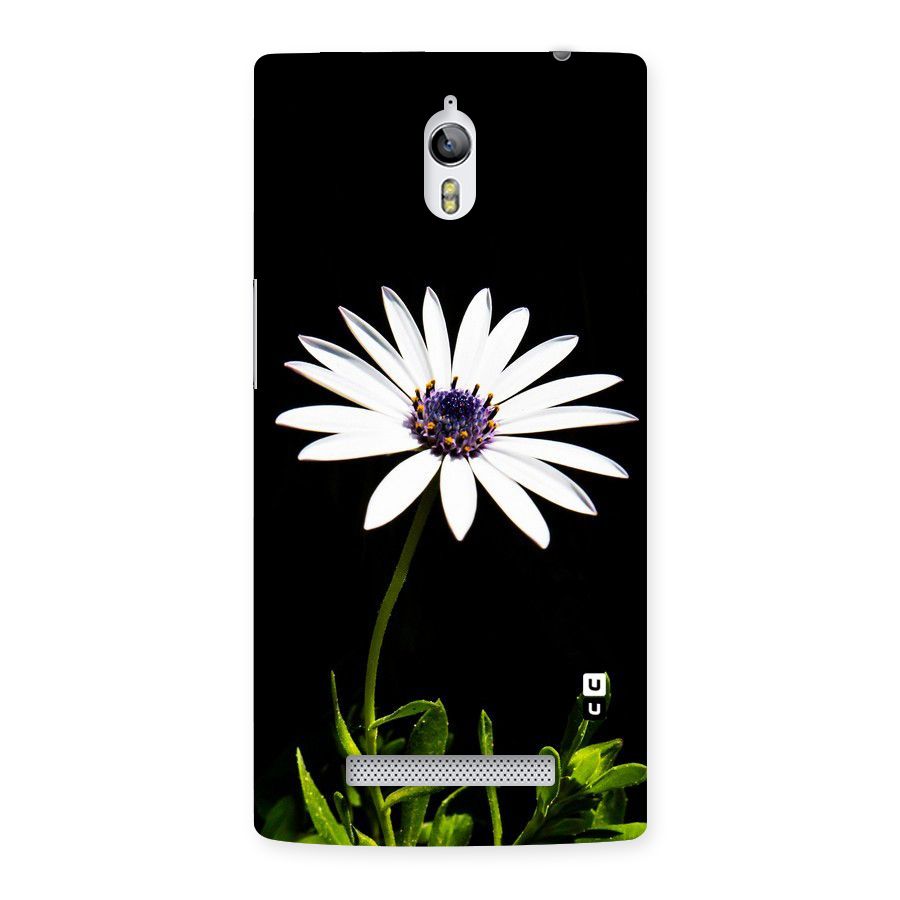 Flower White Spring Back Case for Oppo Find 7