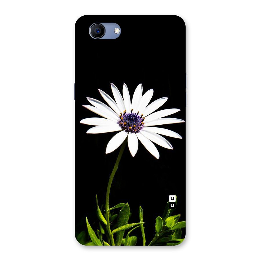 Flower White Spring Back Case for Oppo Realme 1
