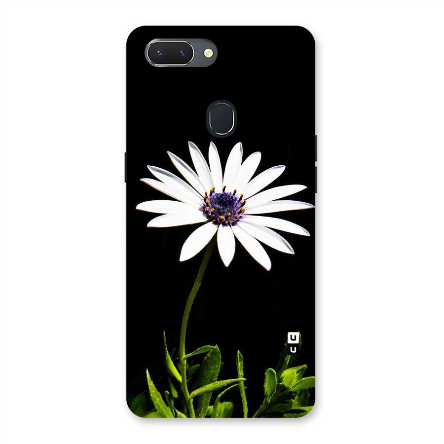 Flower White Spring Back Case for Oppo Realme 2
